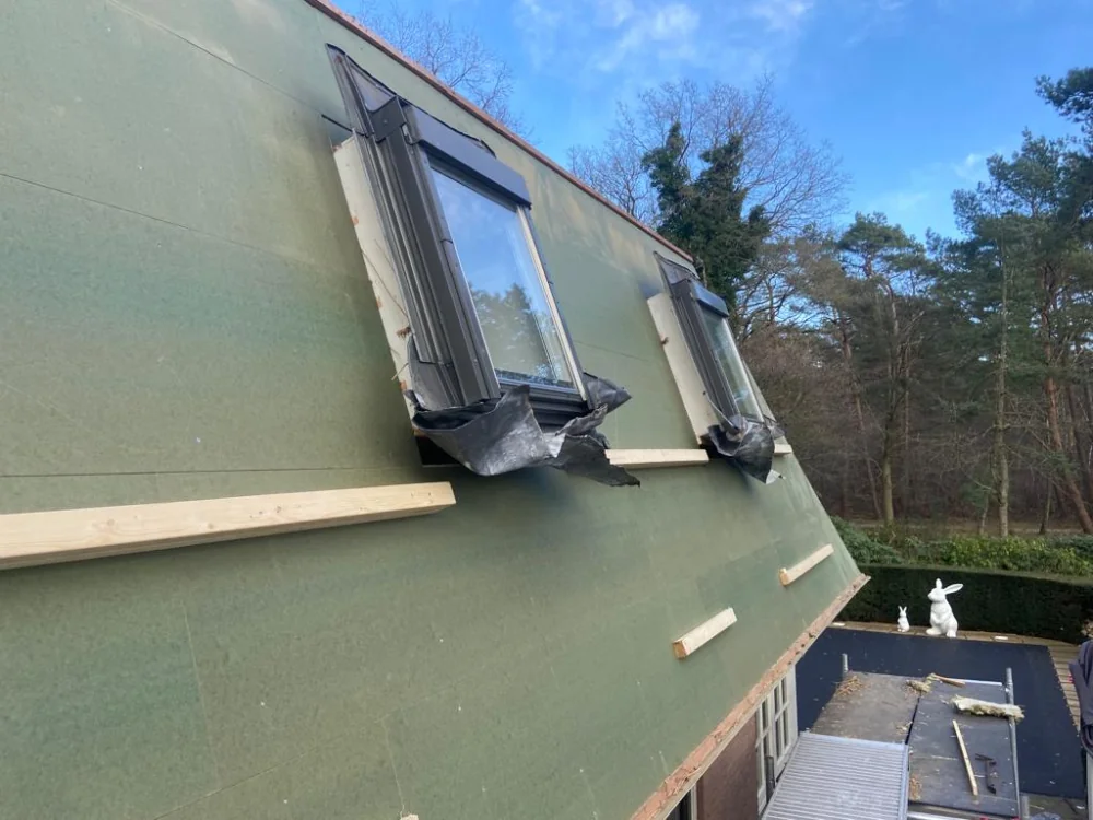 Isolatie rieten dak 3
